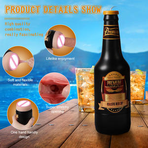 ถ้วยรูปเครื่องบินรูปเบียร์สำหรับผู้ชายของเล่นสำหรับช่วยตัวเองของขวัญวันเกิดของผู้ชายถ้วยแก้วแบบกลับหัว - Product Image 2