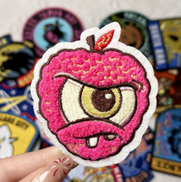 Insignes de patch brodés en tissu personnalisé de vastes cadeaux fer sur patchs de broderie Patch tissé pour vêtements