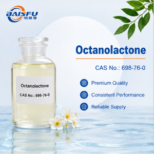 Octanolactona 98% <span class=keywords><strong>Min</strong></span> CAS 698-76-0 para Aromas, Fragancias, Aditivos Alimentarios, Ingredientes Cosméticos y de Perfumería - Product Image 1
