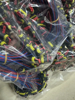 Connecteur électrique mâle-femelle AMP, faisceau de câblage universel