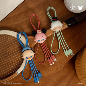 POPMART DIMOO WORLD Serie 2-in-1 Originale Autentico al 100% con Cavo Dati in PVC, Scatola Sorpresa Blind Box Merchandise - Product Image 2