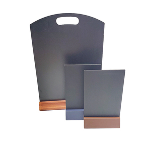 Porte-<span class=keywords><strong>Menu</strong></span> de <span class=keywords><strong>Restaurant</strong></span> en bois, <span class=keywords><strong>tableau</strong></span> d'affichage, <span class=keywords><strong>noir</strong></span>, bureau, nourriture - Product Image 5