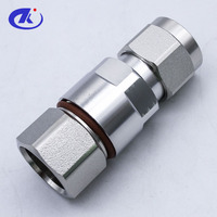Connecteur coaxial RF N mâle à pince haute performance pour câble d'alimentation de 1/2 pouce