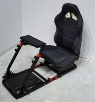 Jeu de conduite directe, simulateur de course Sim, plate-forme de conduite, siège de Cockpit, frein à main, support de course Sim, simulateur de conduite