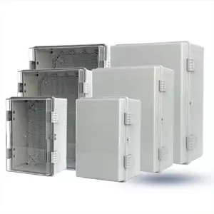 Electrical terminal box enclosure outdoor plastic abs plastic waterproof junction box