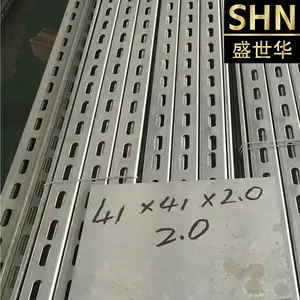 Galvanized steel c Profiles price list, cold formed galvanized steel channel steel profile