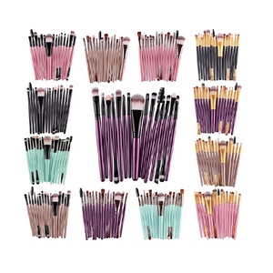 Worthbuy — ensemble de <span class=keywords><strong>pinceaux</strong></span> de <span class=keywords><strong>maquillage</strong></span> professionnels, <span class=keywords><strong>pinceaux</strong></span> pour cosmétiques synthétiques, fond de teint, poudre, pour visage, bon marché, 20 pièces - Product Image 6