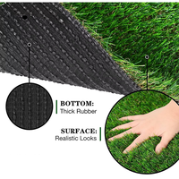 Tapis de gazon artificiel écologique et durable SRX, résistant à l'eau, aux UV et au feu, pour l'aménagement paysager et les sports en extérieur
