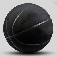 Ballon de basketball de compétition de taille 7 avancé en cuir de vache véritable à fibres ultra-fines, vulcanisé en caoutchouc, durable, pour l'extérieur, texture douce