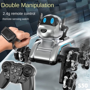 Cross-Biên Giới Tám-Bánh Xe Diễn Viên Đóng Thế Robot Con Chó Cơ Khí Biến Dạng Điều Khiển Từ Xa Đồ Chơi Cho Trẻ Em Trí Tuệ Nhân Tạo RC Xe - Product Image 5