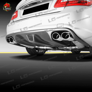 Kit carrosserie en fibre de carbone style AMG, diffuseur arrière pour <span class=keywords><strong>Mercedes</strong></span> Benz <span class=keywords><strong>Classe</strong></span> <span class=keywords><strong>E</strong></span> W207 Coupé, kit carrosserie, <span class=keywords><strong>accessoires</strong></span> automobiles - Product Image 3
