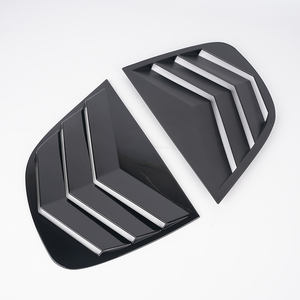 Per <span class=keywords><strong>Peugeot</strong></span> <span class=keywords><strong>308</strong></span> auto ABS <span class=keywords><strong>accessori</strong></span> esterni finestrino posteriore alette otturatore copertura di sfiato - Product Image 1