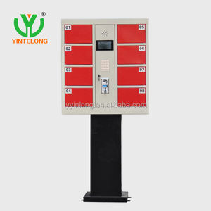 Armadietto Stazione di Ricarica YL per Cellulari, Locker Intelligente per la Ricarica di Smartphone, Vetrina con Lampada per Ricarica Telefoni, Supporto ODM/OEM - Product Image 1