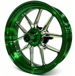 Direct Fit CNC Billet Wheels for Yamaha XMAX300 - Custom Pattern Lightweight Alloy Rims for Southeast Asia - Product Image 4