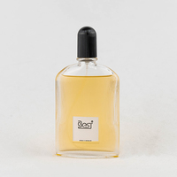 Atomiseur de parfum en verre cylindrique miniature de 100 ml, flacon de voyage fin avec buse à brume fine et impression sérigraphique