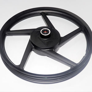 ชุดล้อแม็กซ์คุณภาพสูง สีดำเทา ขนาด <span class=keywords><strong>1.60</strong></span> <span class=keywords><strong>17</strong></span> สำหรับรถ BAJAJ BM150 BOXER X150 XBM150 - Product Image 1