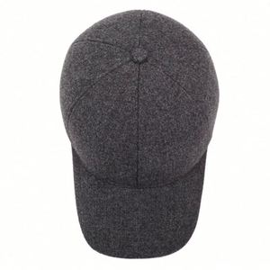 Nouvelle Arrivée Casquette de Baseball Hiver Chaude Anti-Froid pour Hommes Âgés, Style Décontracté Extérieur, Couleur Unie, avec Cache-Oreilles, Chapeau de Sport - Product Image 4