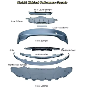 Kit de Carrocería para Tesla Model 3 Highland 2023-2024, Mejora de Rendimiento, Estilo P, Parachoques Delantero, Difusor Trasero, Alerón de Maletero - Product Image 1