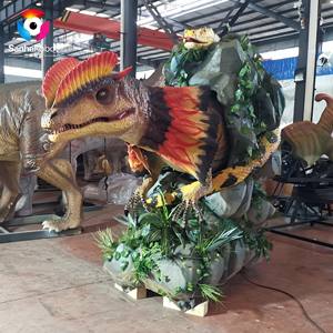 Modelo <span class=keywords><strong>de</strong></span> Dinosaurio Dilophosaurus Animatrónico <span class=keywords><strong>de</strong></span> Tamaño Real para Parques <span class=keywords><strong>de</strong></span> Atracciones y Parques <span class=keywords><strong>de</strong></span> Aventuras - Product Image 6