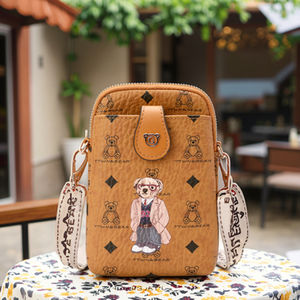 Guoobear, <span class=keywords><strong>bolso</strong></span> cruzado de cuero de PVC bonito informal para mujer, <span class=keywords><strong>bolso</strong></span> de mensajero personalizado con bolsa para mujer, Bolsos estilo de moda - Product Image 1