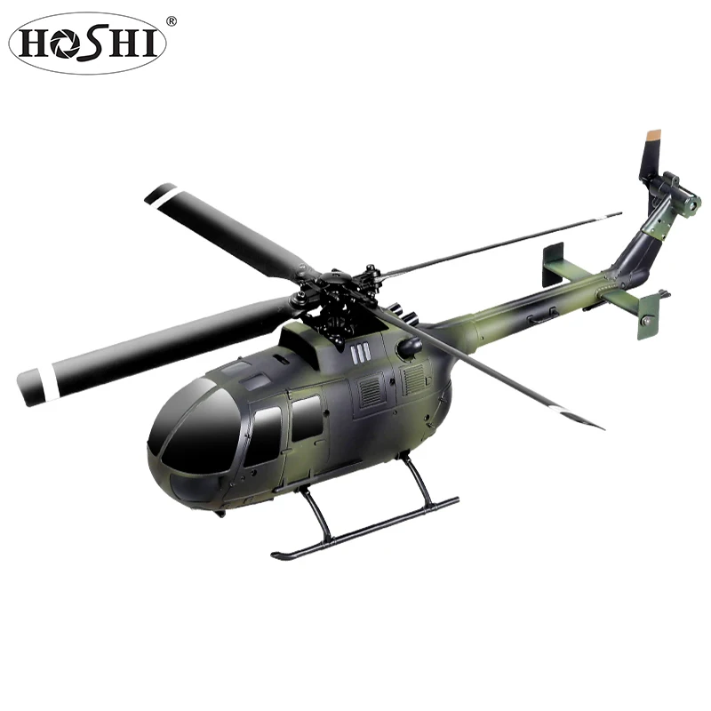 クールC186RCヘリコプターBO105ヘリコプター4プロペラ安定化の