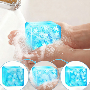 Wholesale Summer Refreshing Water Cube Squeeze Relieve Stress Soft <b>Rubber</b> Toys Elastic Stretch Snowflake <b>Blocks</b> Enjoy Ice Cubes - Product Image 4