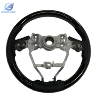 Haute qualité pour Toyota Corolla RAV4 volant en Fiber de carbone squelette sport Style pêche bois Design pour modèle Camry