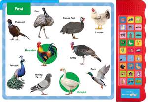 Libri Sonori Educativi sulla <span class=keywords><strong>Fattoria</strong></span> per Bambini in Età Prescolare, Libro Cartonato con Suoni di Animali della <span class=keywords><strong>Fattoria</strong></span> - Product Image 3