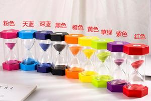 Bán nóng đồng hồ Cát Cát hẹn giờ cho trẻ em lớn <span class=keywords><strong>Acrylic</strong></span> không thể phá vỡ đồng hồ cát nhựa đồng hồ cát đầy màu sắc giờ thủy tinh cát - Product Image 2