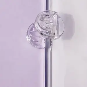 Transparante Mini Acryl Slot En Vergrendelingen Kleine Scharnier Lock Spin Helder Acryl Hasp Lock