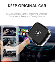 Adaptateur CarPlay Sans Fil WiFi, Design Mini USB pour Voitures avec CarPlay Filaire, Compatible iPhone et Android Auto