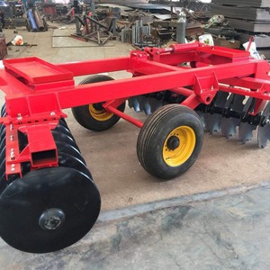 Arado de discos montado en tractor 1BZ-2.5 de alta resistencia para cultivo de tierras, color rojo - Product Image 2