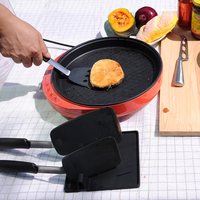 Ustensile de cuisine en silicone de qualité alimentaire, spatule à fentes résistante à la chaleur pour le poisson, les œufs, les crêpes et les hamburgers