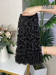 Peluca de Cabello Remy Brasileño Doble Trama Duper, Paquetes de Cabello Rizado Natural con Alineación de Cutícula para Tejido de Cabello - Product Image 4