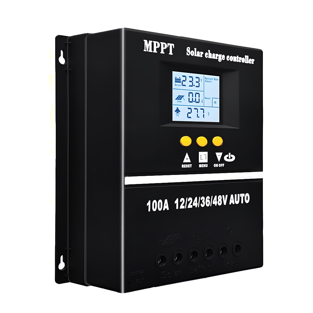 Y&H 100A MPPT 太陽光発電用充電コントローラー 12V 24V 36V 48V LCD表示