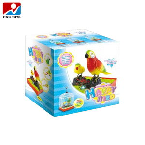 Nuovo Giocattolo per Bambini: Gabbia per Uccelli Elettrica con Controllo Sonoro e Due Piccoli <span class=keywords><strong>Uccellini</strong></span> - Product Image 2