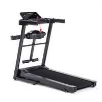 Tapis de course elliptique pliable et portable avec écran LED, silencieux, pour la maison, moteur 2,5 CV, entraînement intelligent, calories