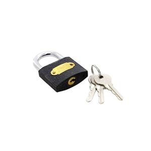 Cheap Safety Good Quality Hardened Anti-cutting Small Luggage Iron Door Locks Grey Iron Padlock