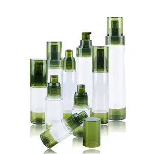 Flacons de pulvérisation, récipients cosmétiques écologiques, sans air, 15ml, 30ml, 50ml, 10 pièces