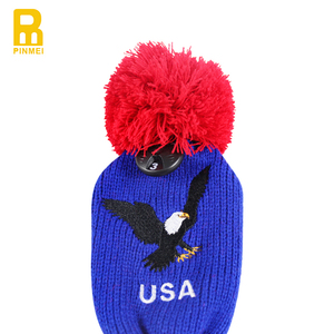 Funda de Punto Personalizada para Palo de <span class=keywords><strong>Golf</strong></span>, Diseño Nuevo, Patrón de Águila de EE. UU., para Driver, Madera, Hierro, Accesorios Cosidos - Product Image 6