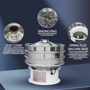 Yüksek hassasiyetli çok katmanlı pirinç eleme makinesi özelleştirilebilir fabrika titreşimli ekran döner titreşim elek çekirdek motoru - Product Image 3