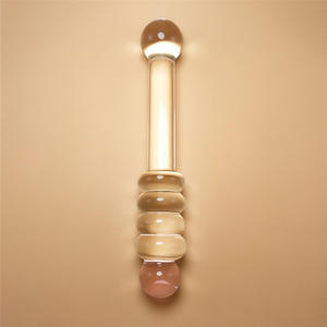 Meisjes Vrouwen Sexy Speelgoed Erotische Leuke Glazen Penis Massage Stick Volwassen Sex Dildo - Product Image 6