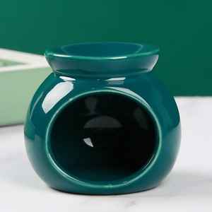 Nouveaux produits créatifs en couleur en céramique brûleur <span class=keywords><strong>à</strong></span> huile chauffe-plat diffuseur chauffe-bougie encens arôme poêle pour bureau <span class=keywords><strong>à</strong></span> domicile - Product Image 3
