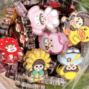 Abalorios de Personajes de Dibujos Animados Lindos para Manualidades DIY, Cuentas Focales para Hacer Pulseras, Joyería para iPhone, Accesorios para Llaveros y Bolígrafos - Product Image 3