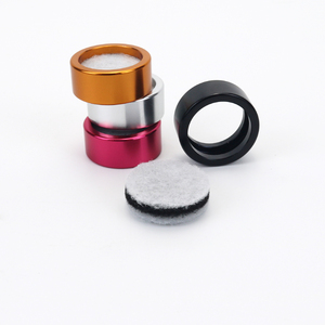 Air Flow Activated Carbon Filters Smoking Set Reusable Metal Rings with Replacement Filters (4 Aluminum Rings/30 Carbon Filters) - Product Image 1