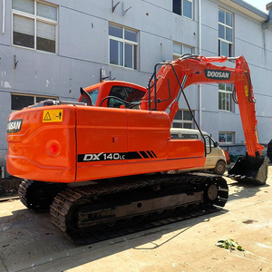Excavatrice Doosan DX140 LC d'occasion de haute qualité, moteur coréen d'origine, bon état, prix avantageux, matériel de construction - Product Image 1