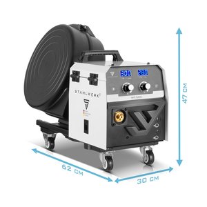 Soldadora VECTOR MIG300 CO2 MIG MAG 300A ARC 380V IGBT Inverter Trifásica Industrial Nueva Condición Stahl Werk - Product Image 6