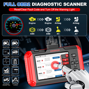 Kingbolen S800 OBD2 Outil de diagnostic automobile 4 systèmes ABS SRS ECM TCM 15 fonctions de réinitialisation Huile SAS ETS Utilisation gratuite - Product Image 5