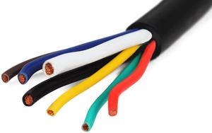 Câble d'extension de remorque robuste à 7 voies, câble de remorque à 7 voies 10-14 AWG <span class=keywords><strong>pour</strong></span> remorque de camping-car - Product Image 6