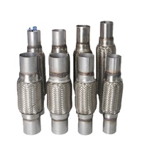 Tuyau flexible d'échappement en acier inoxydable avec tube pour BMW Toyota VW Lexus Hyundai pièces de rechange de voiture tuyau de descente silencieux d'échappement